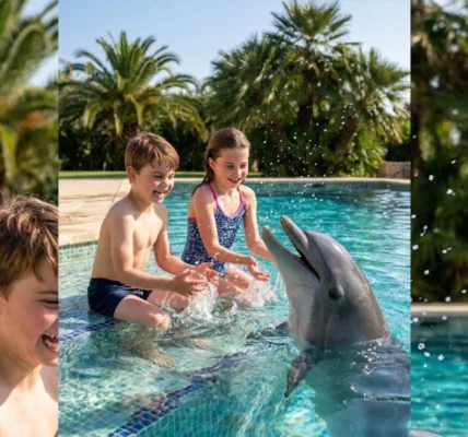 A Royal Encounter: Prince Louis, Princess Charlotte, and Their Dolphin Friend A Royal Encounter: Prince Louis, Princess Charlotte, and Their Dolphin Friend