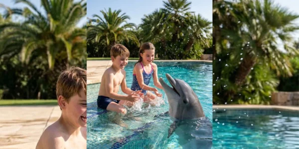 A Royal Encounter: Prince Louis, Princess Charlotte, and Their Dolphin Friend