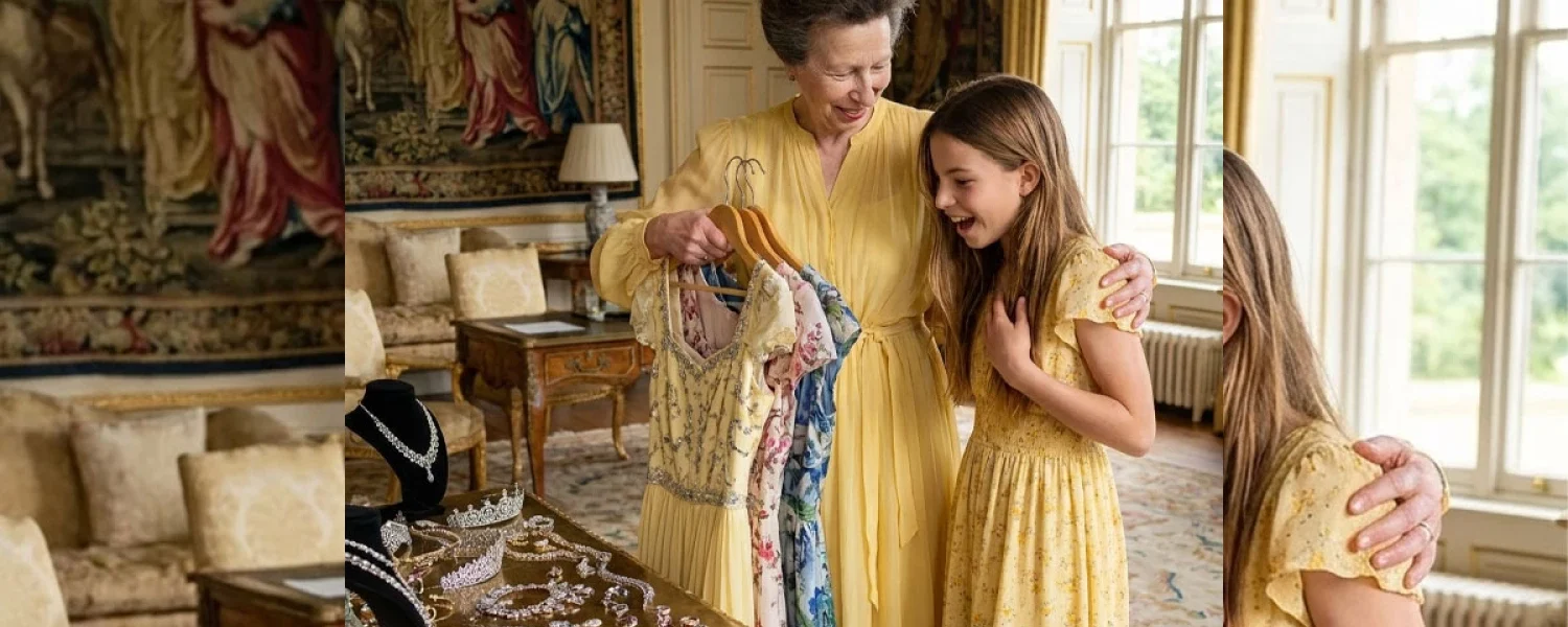 Princess Anne prepares Princess Charlotte for important milestones in her future.