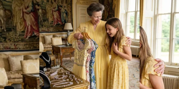 Princess Anne prepares Princess Charlotte for important milestones in her future. Princess Anne prepares Princess Charlotte for important milestones in her future.