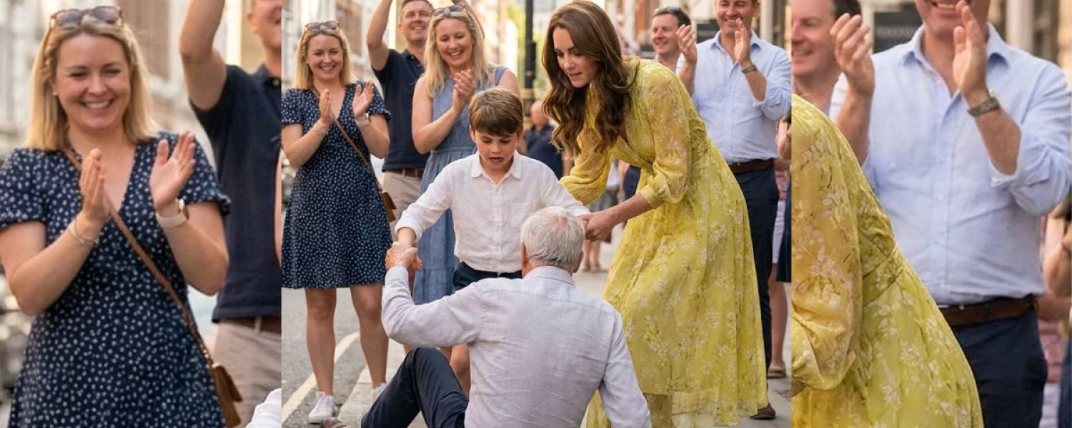 A Moment of Kindness: Prince Louis and the Power of Compassion