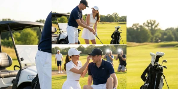A Royal Love Story: Prince William and Princess Catherine’s Charming Day on the Golf Course A Royal Love Story: Prince William and Princess Catherine’s Charming Day on the Golf Course
