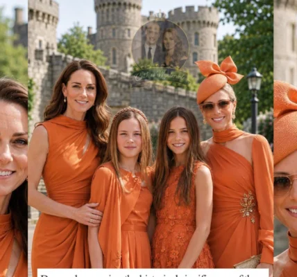The Fashionable Quartet at Buckingham Palace: A Royal Family Affair