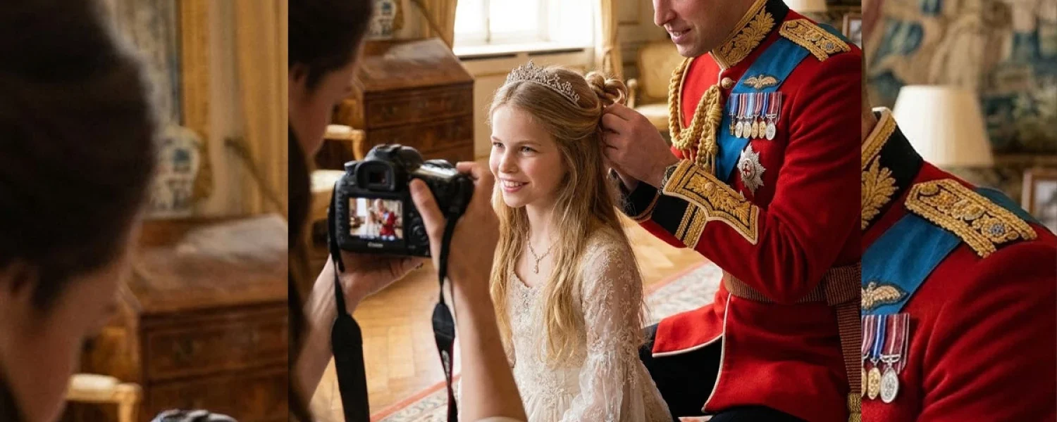 The Tender Side of Royalty: Prince William and Princess Charlotte’s Heartwarming Moment