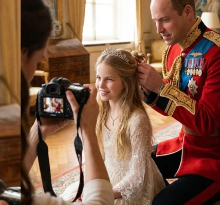 The Tender Side of Royalty: Prince William and Princess Charlotte’s Heartwarming Moment
