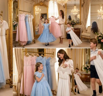 A Glimpse into Royal Life: The Enchanting Dressing Room at Buckingham Palace