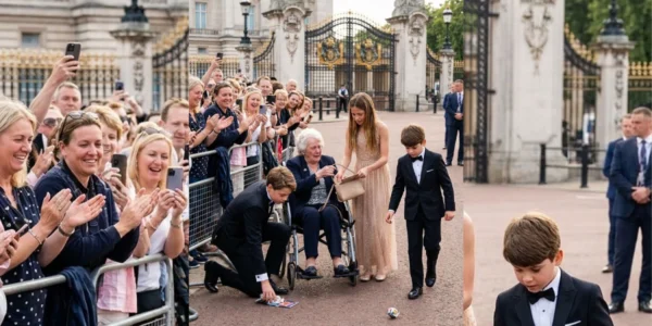 A Heartwarming Moment at Buckingham Palace: The Kindness of Prince George, Princess Charlotte, and Prince Louis A Heartwarming Moment at Buckingham Palace: The Kindness of Prince George, Princess Charlotte, and Prince Louis