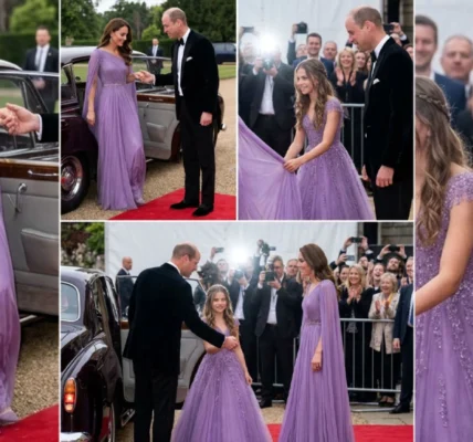 A Royal Evening: The Enchanting Arrival of the Cambridge Family at the Gala A Royal Evening: The Enchanting Arrival of the Cambridge Family at the Gala