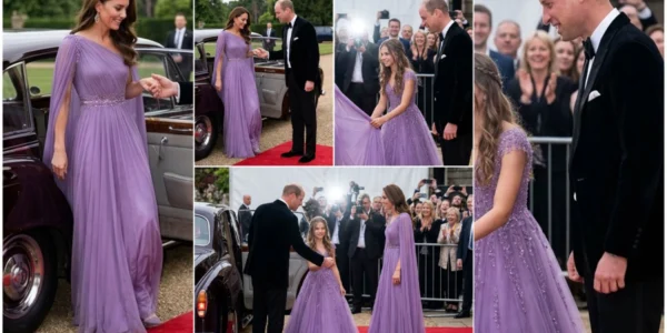 A Royal Evening: The Enchanting Arrival of the Cambridge Family at the Gala A Royal Evening: The Enchanting Arrival of the Cambridge Family at the Gala