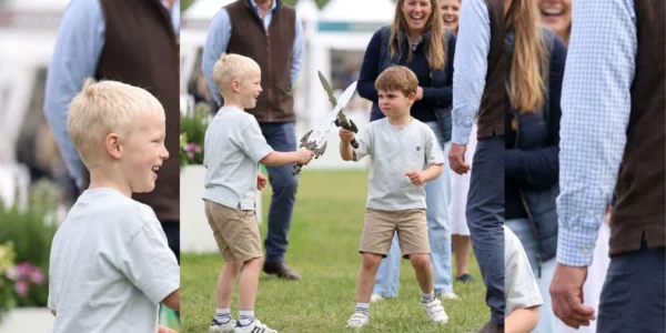 Royal Playtime: A Hilarious Royal Battle Between Prince Louis and Lucas Tindall Royal Playtime: A Hilarious Royal Battle Between Prince Louis and Lucas Tindall