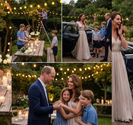 A Royal Surprise: A Romantic Dinner in the Palace Garden