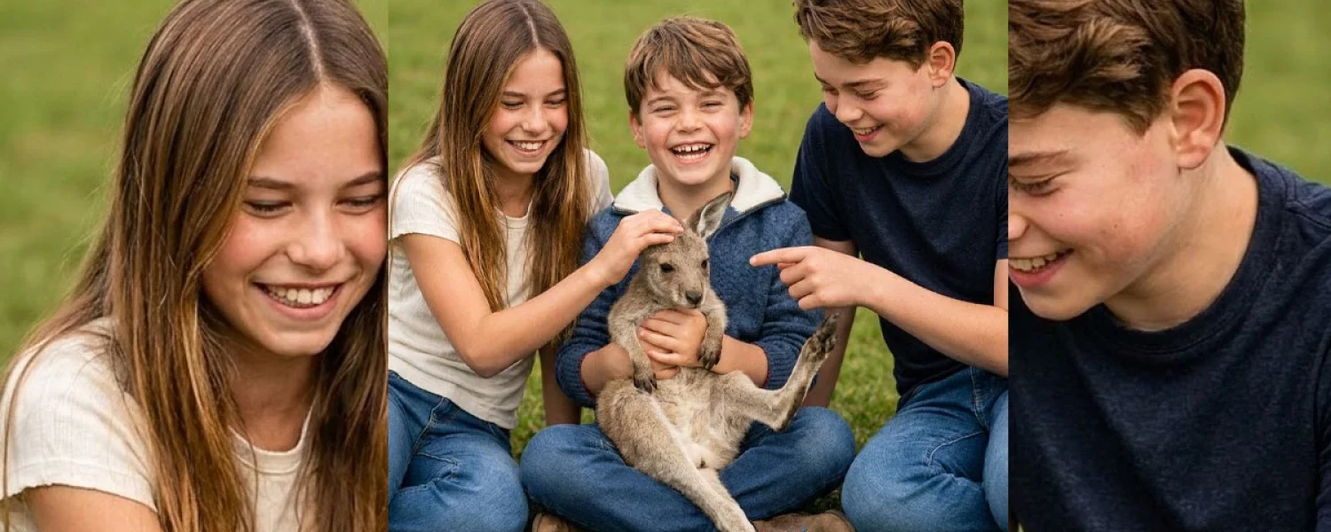 A Day at the Park: Prince Louis and His New Friend Lune