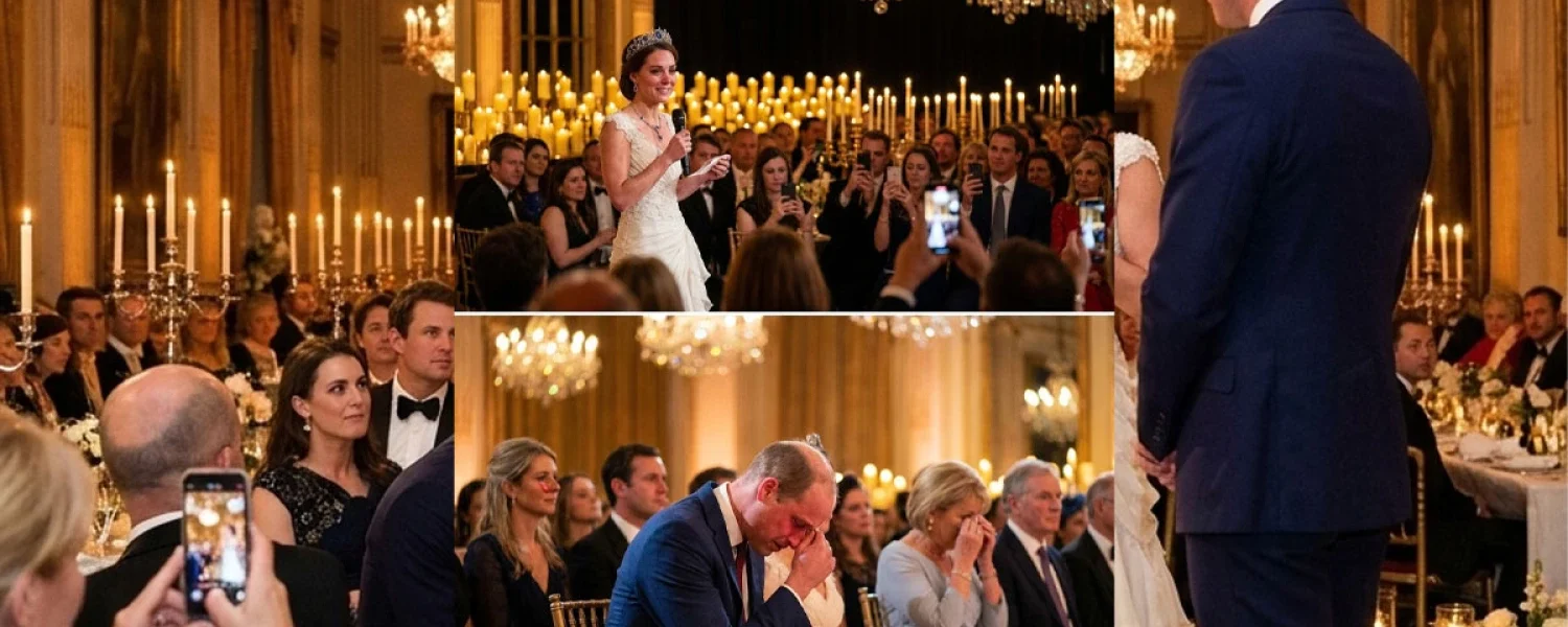 An Unexpected Moment ❤️: Princess Catherine’s Heartfelt Tribute to Prince William