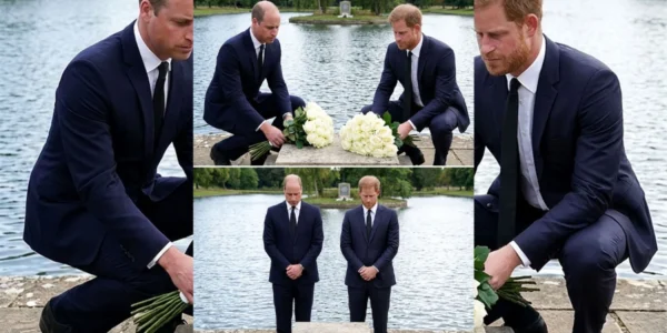A Silent Tribute: William and Harry at Diana’s Resting Place A Silent Tribute: William and Harry at Diana’s Resting Place