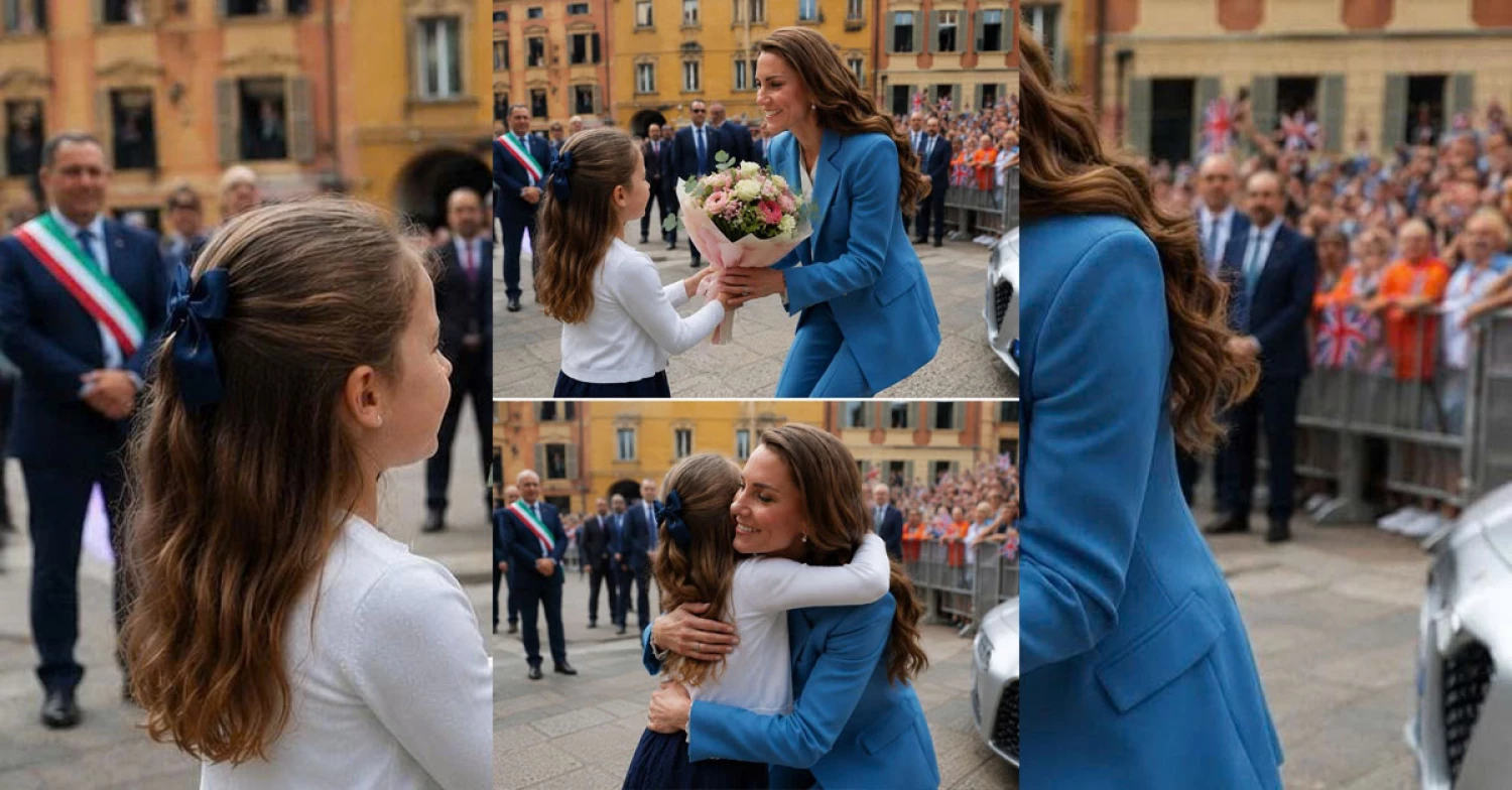 Surrounded by Bouquets of Flowers Given by the People Surrounded by Bouquets of Flowers Given by the People