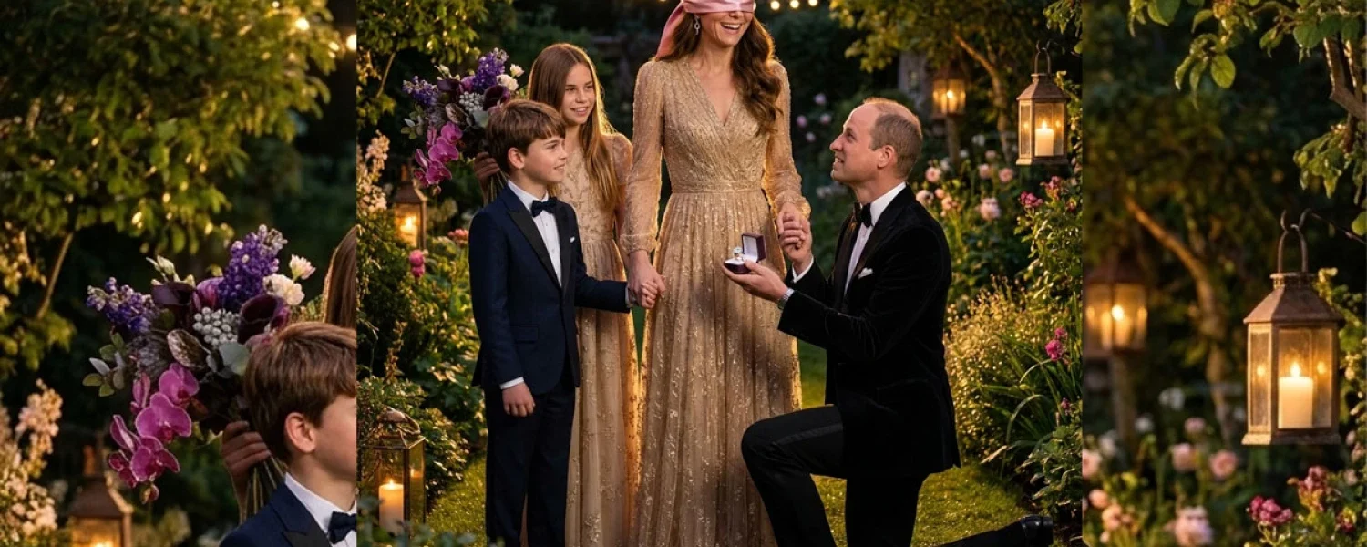 Royal Family’s Fairytale Love Shines Bright Amidst Garden Lights Royal Family’s Fairytale Love Shines Bright Amidst Garden Lights