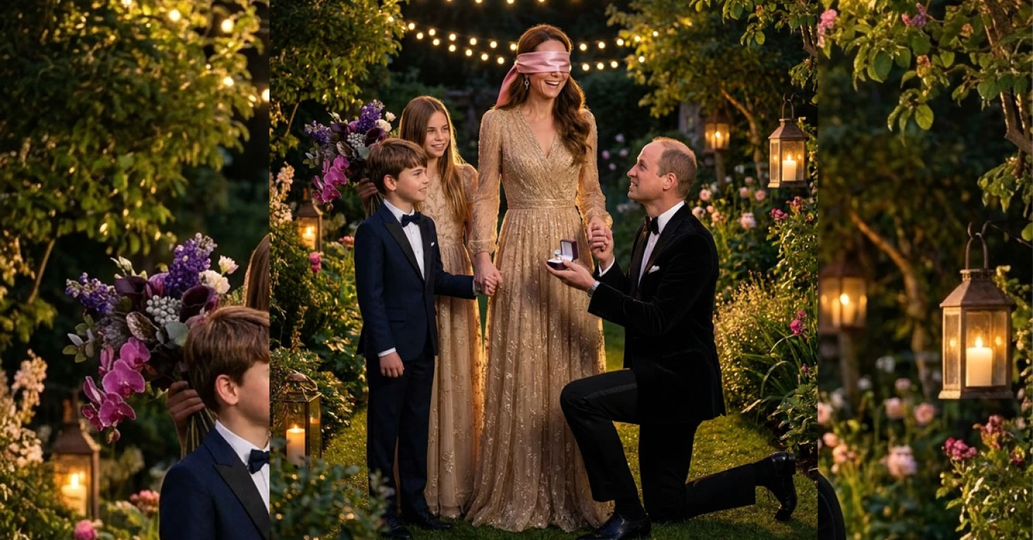 Royal Family’s Fairytale Love Shines Bright Amidst Garden Lights Royal Family’s Fairytale Love Shines Bright Amidst Garden Lights