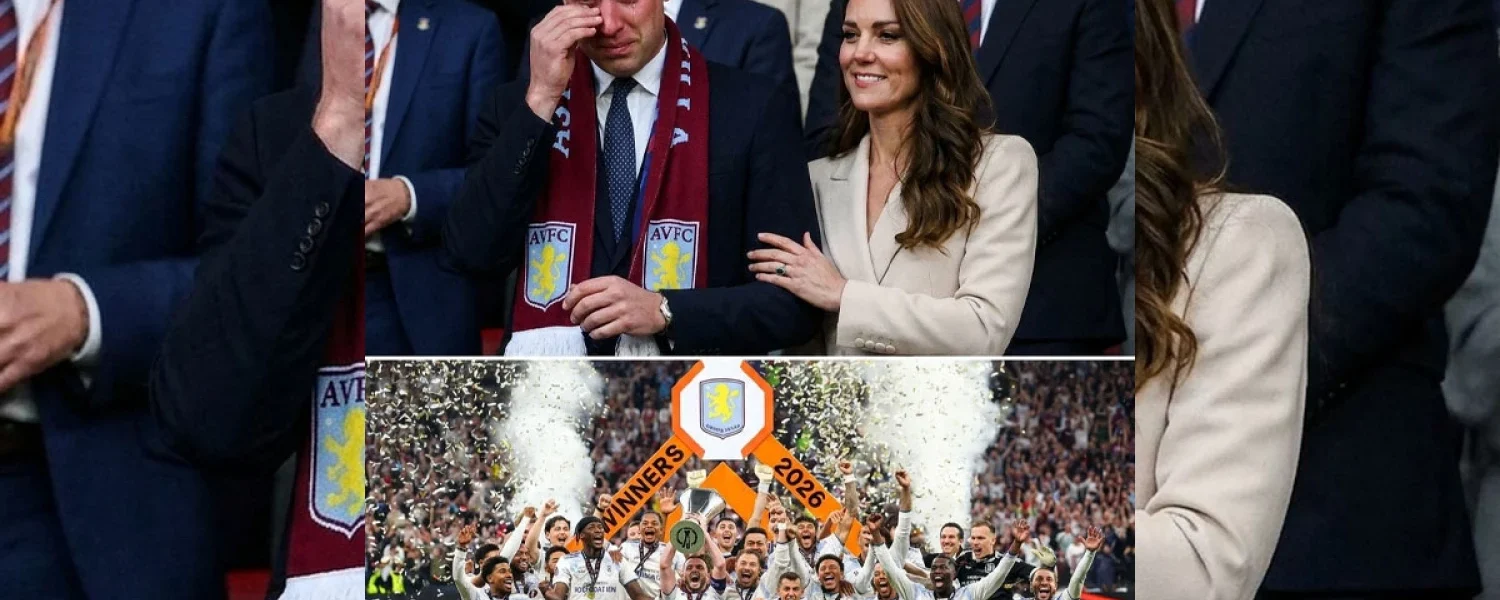 Aston Villa lifted the historic trophy