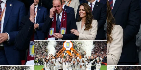 Aston Villa lifted the historic trophy
