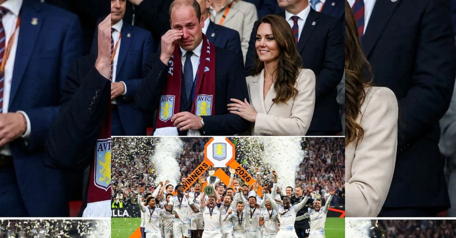 Aston Villa lifted the historic trophy