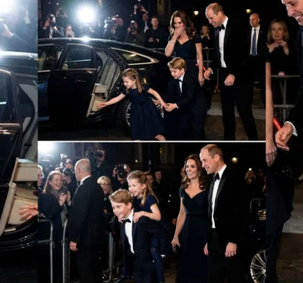 Amidst the Glamorous Event – A Royal Family’s Touching Scene Amidst the Glamorous Event – A Royal Family’s Touching Scene