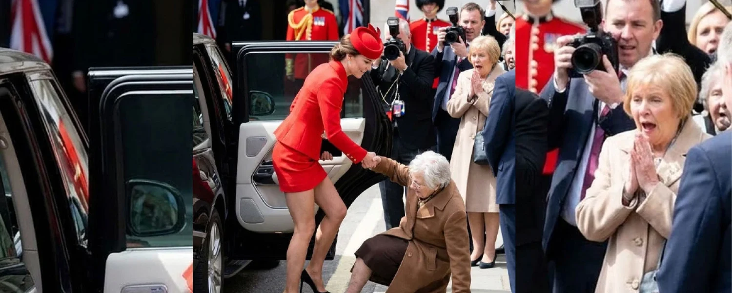The Duchess of Cambridge – A Moment of Kindness that Stood Out The Duchess of Cambridge – A Moment of Kindness that Stood Out