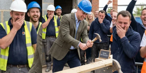 Prince William’s Unlikely Stint as a Part-Time Builder Prince William’s Unlikely Stint as a Part-Time Builder
