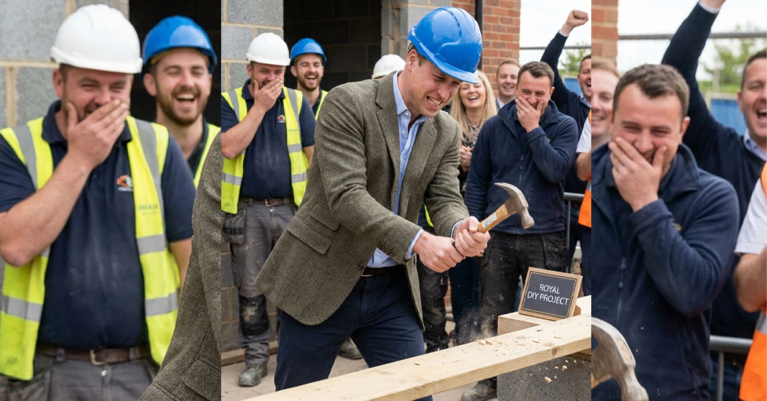 Prince William’s Unlikely Stint as a Part-Time Builder