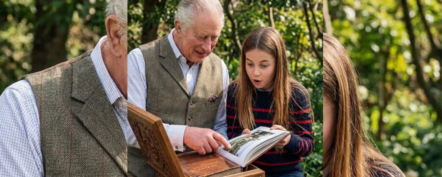 King Charles Wows Royal Fans with Heartwarming Surprise for Charlotte King Charles Wows Royal Fans with Heartwarming Surprise for Charlotte