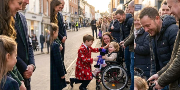 Prince Louis’ Heartwarming Act – A Lesson in Compassion and Empathy