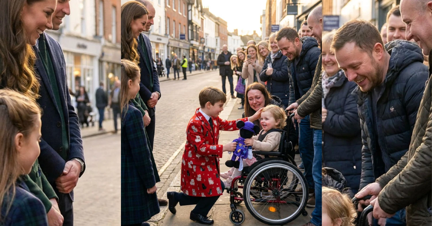 Prince Louis’ Heartwarming Act – A Lesson in Compassion and Empathy