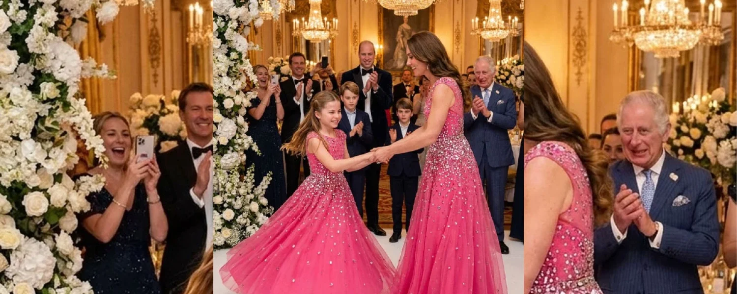 Amidst a Magnificent Setting Filled with White Flowers and Crystal Chandeliers – A Fairy Tale Royal Celebration