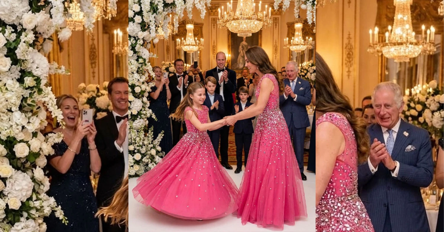 Amidst a Magnificent Setting Filled with White Flowers and Crystal Chandeliers – A Fairy Tale Royal Celebration