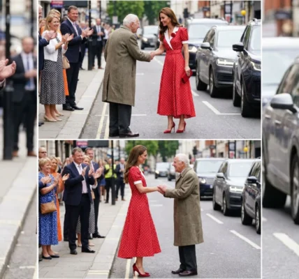 On her way to an important event