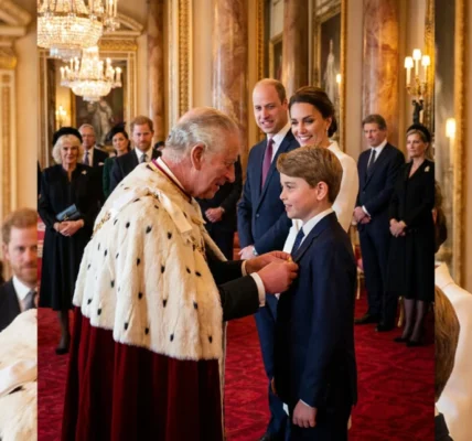 Royal Tradition Continues – Prince George Receives Special Badge from King Charles Royal Tradition Continues – Prince George Receives Special Badge from King Charles