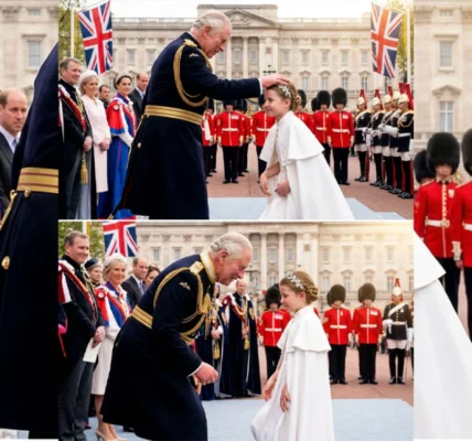 A Deeply Emotional Royal Moment at a Solemn Ceremony Outside the Palace