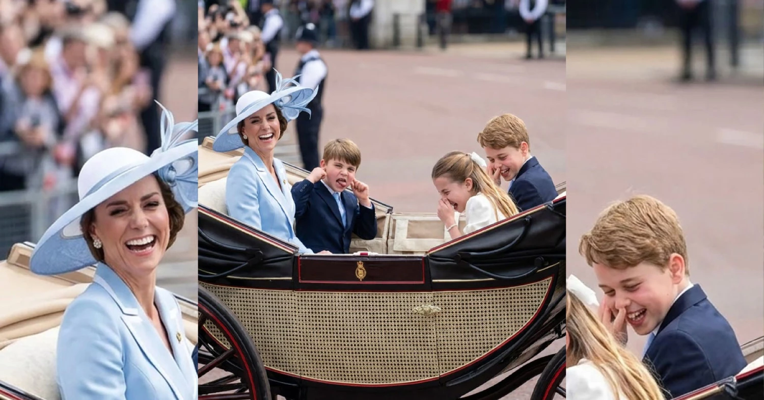 Prince Louis Steals the Show at Trooping the Colour