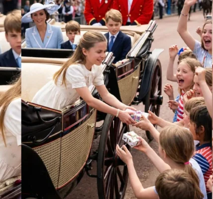 Princess Charlotte melted everyone’s hearts Princess Charlotte melted everyone’s hearts