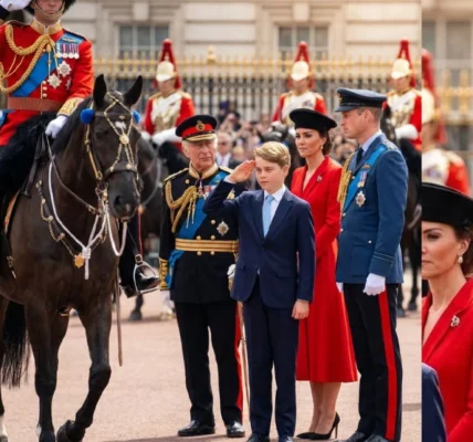 Prince George Steals the Show at Trooping the Colour with a Salute Prince George Steals the Show at Trooping the Colour with a Salute