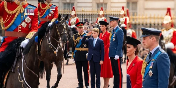 Prince George Steals the Show at Trooping the Colour with a Salute