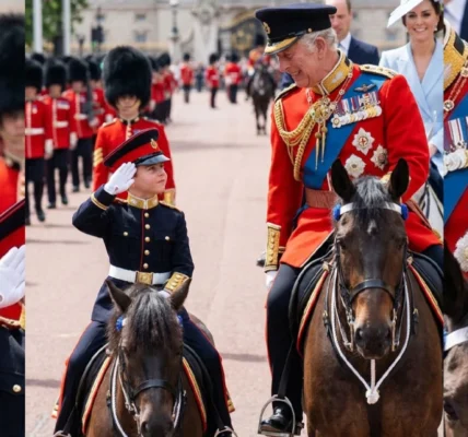 Prince Louis Steals the Show at Trooping the Colour with Daring Salute