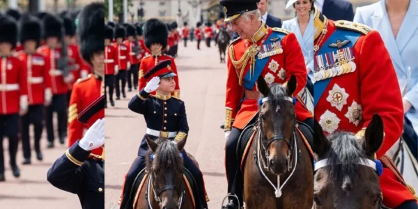 Prince Louis Steals the Show at Trooping the Colour with Daring Salute Prince Louis Steals the Show at Trooping the Colour with Daring Salute