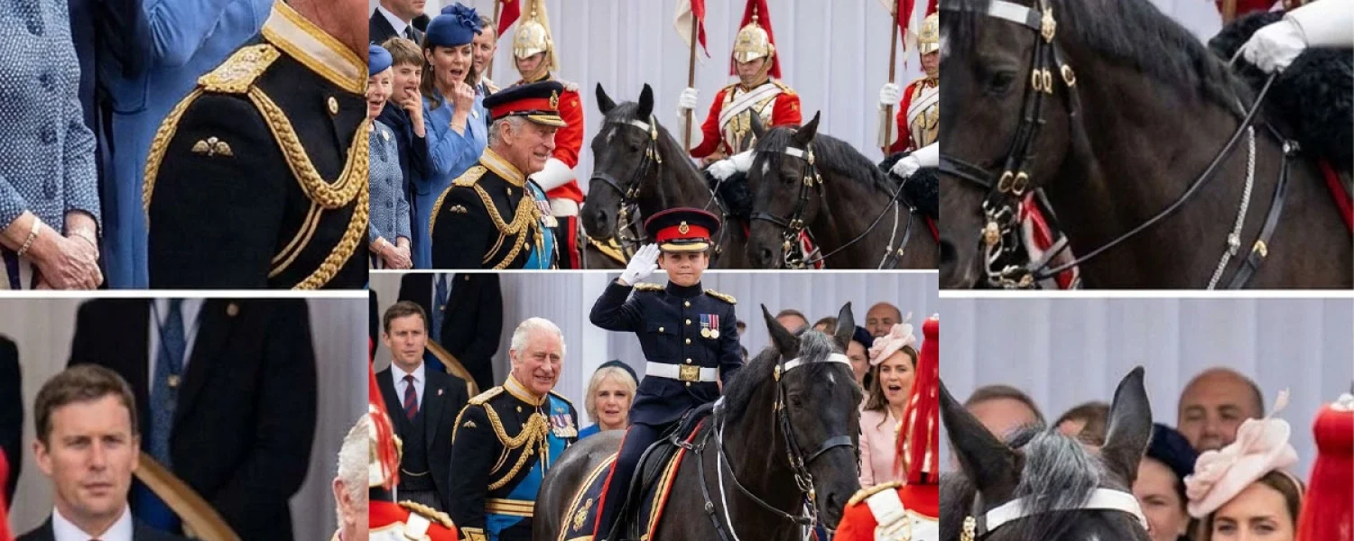 He finally did it! 😱 Prince Louis flips expectations with a salute
