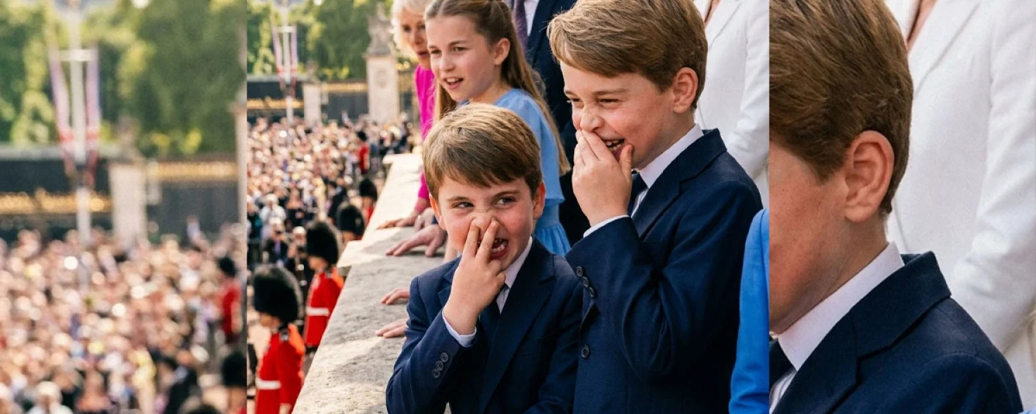 Prince Louis Steals the Show Prince Louis Steals the Show