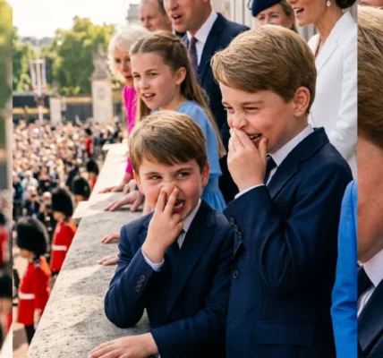 Prince Louis Steals the Show Prince Louis Steals the Show