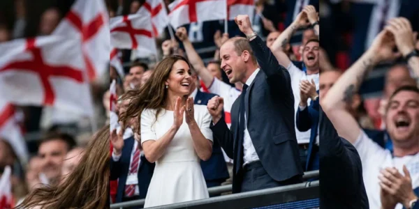 Prince William and Princess Catherine Show Unbridled Passion for England Prince William and Princess Catherine Show Unbridled Passion for England